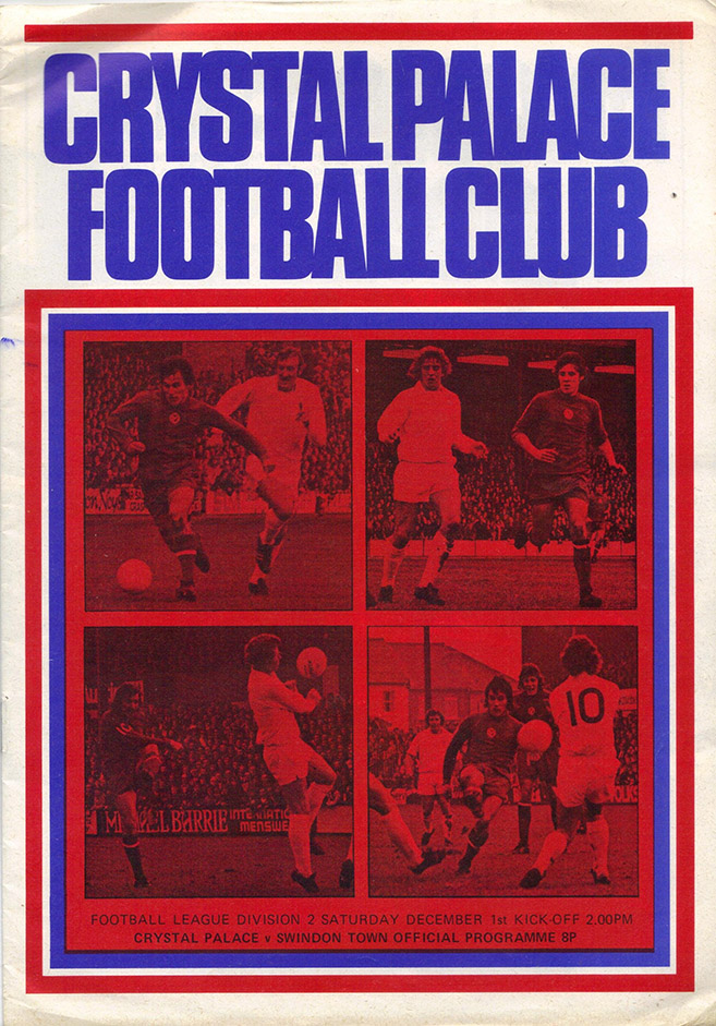 <b>Saturday, December 1, 1973</b><br />vs. Crystal Palace (Away)